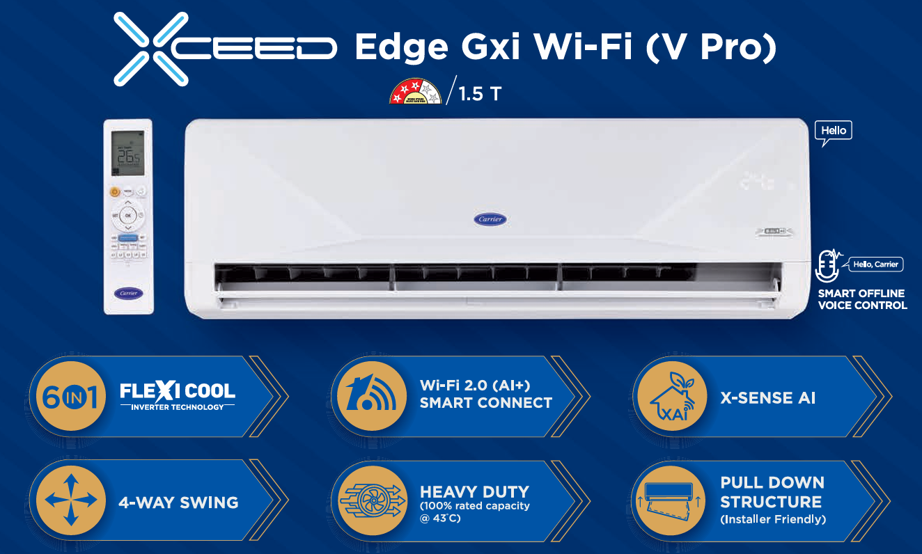 Xceed Edge Gxi Wi-Fi (V Pro)