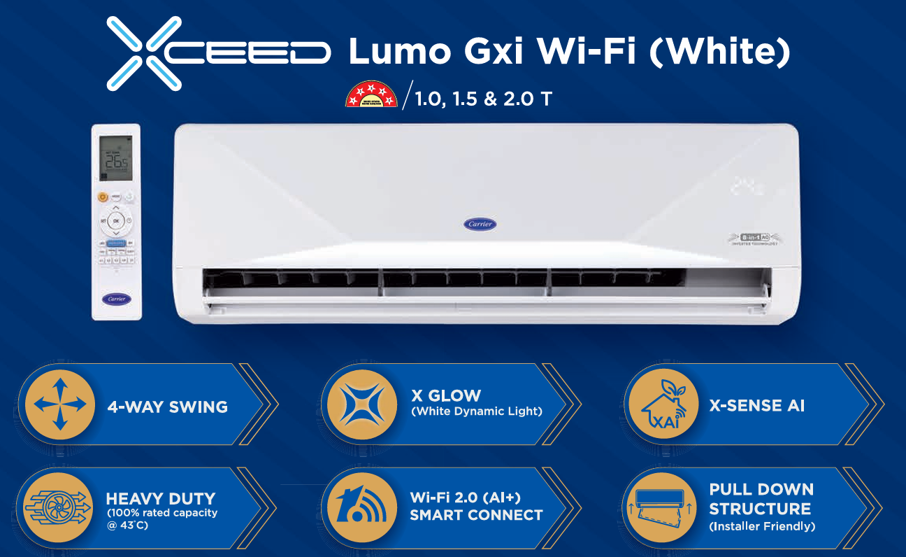 Xceed Lumo Gxi Wi-Fi (White)