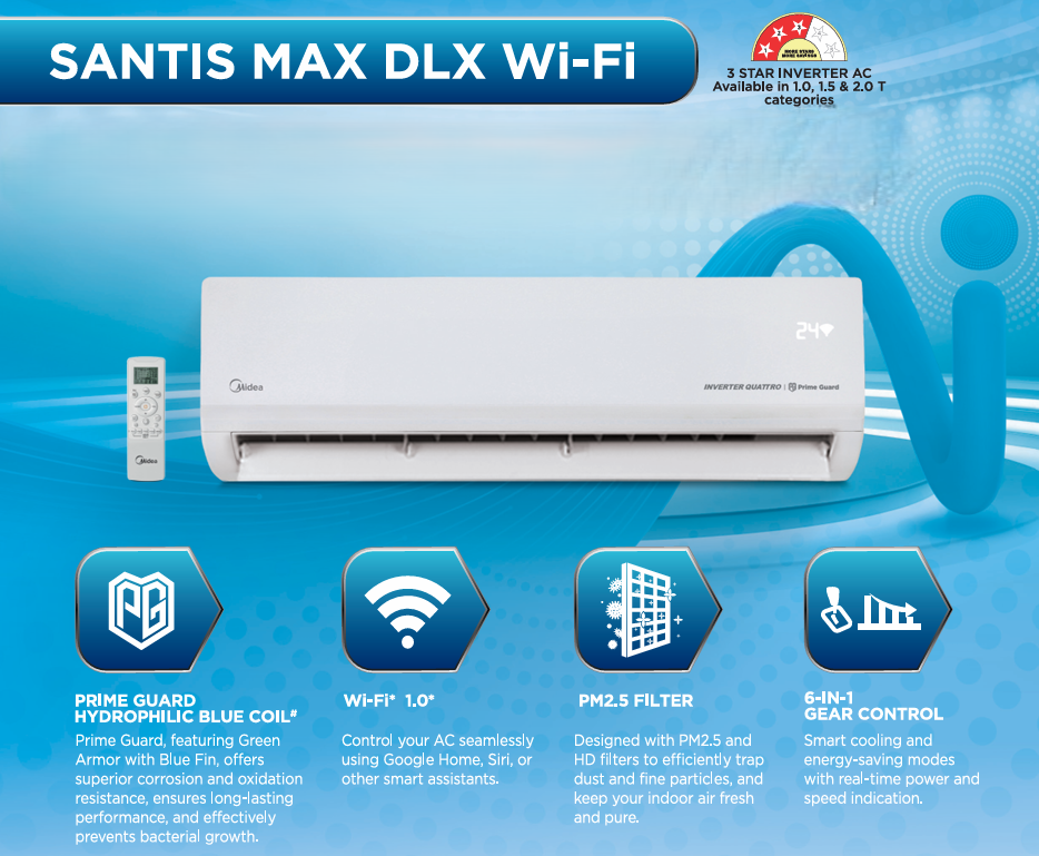 Santis Max DLX Wi-Fi
